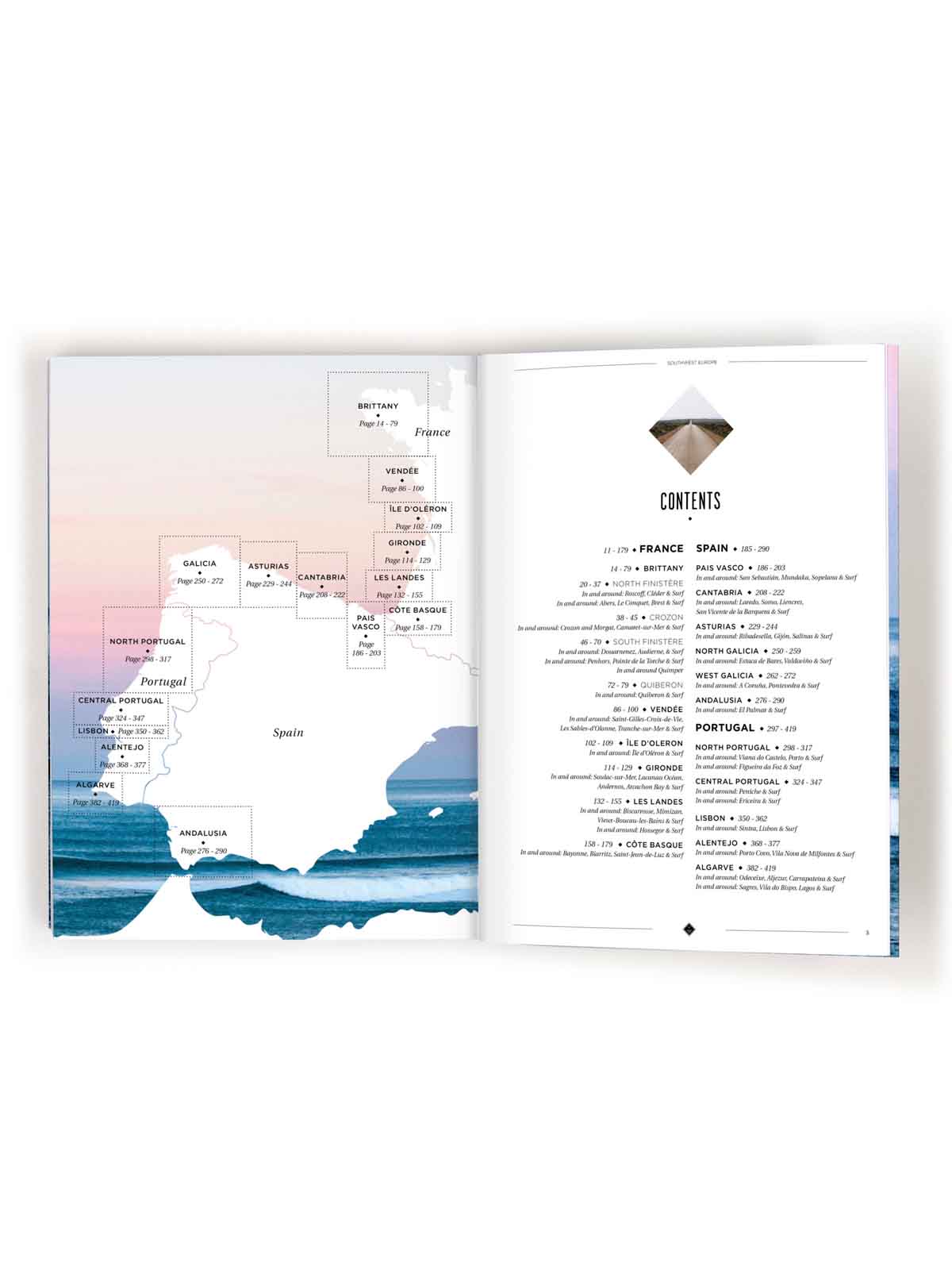 I LOVE THE SEASIDE Surf & Travel Guide - Southwest Europe