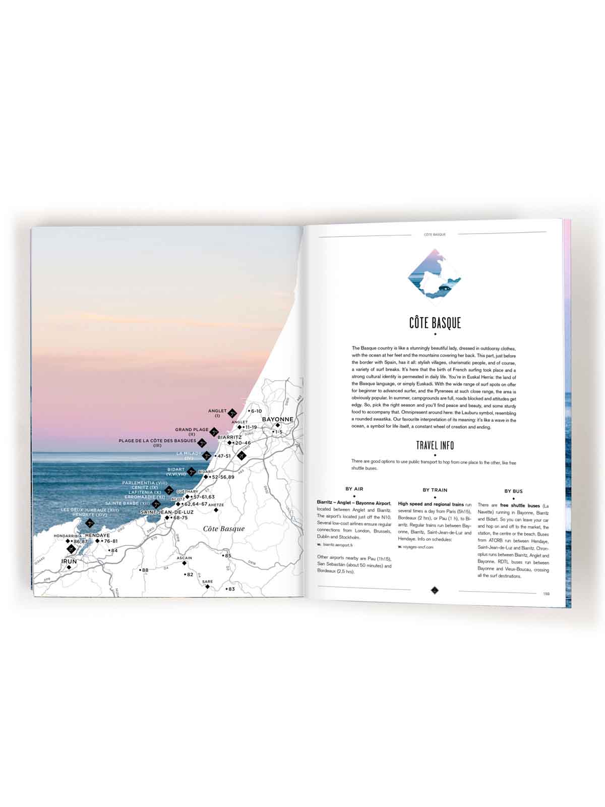I LOVE THE SEASIDE Surf & Travel Guide - Southwest Europe