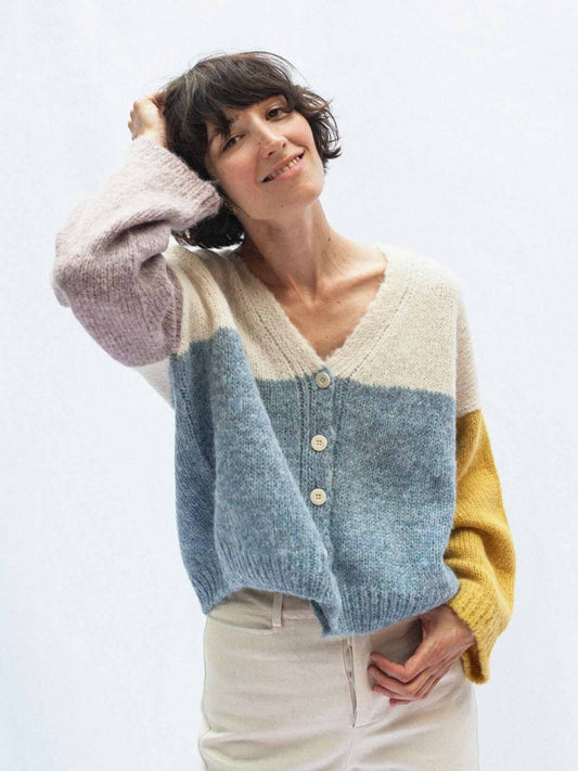 Jungle Folk - Delta Cardigan Sky & Sun
