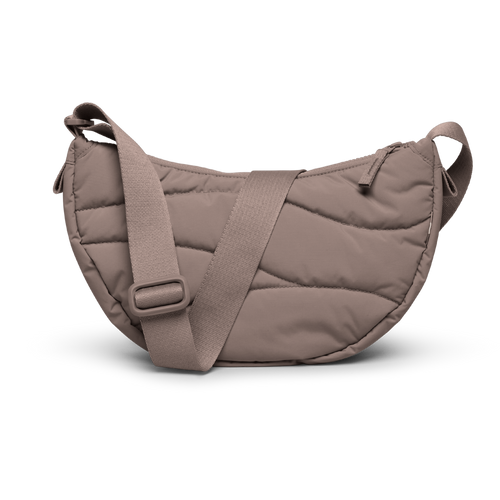 GOT BAG - Wavy Puffer Moon Bag Small Oyster