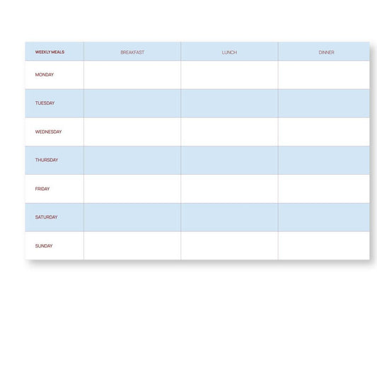 A-Journal - Meal Planner