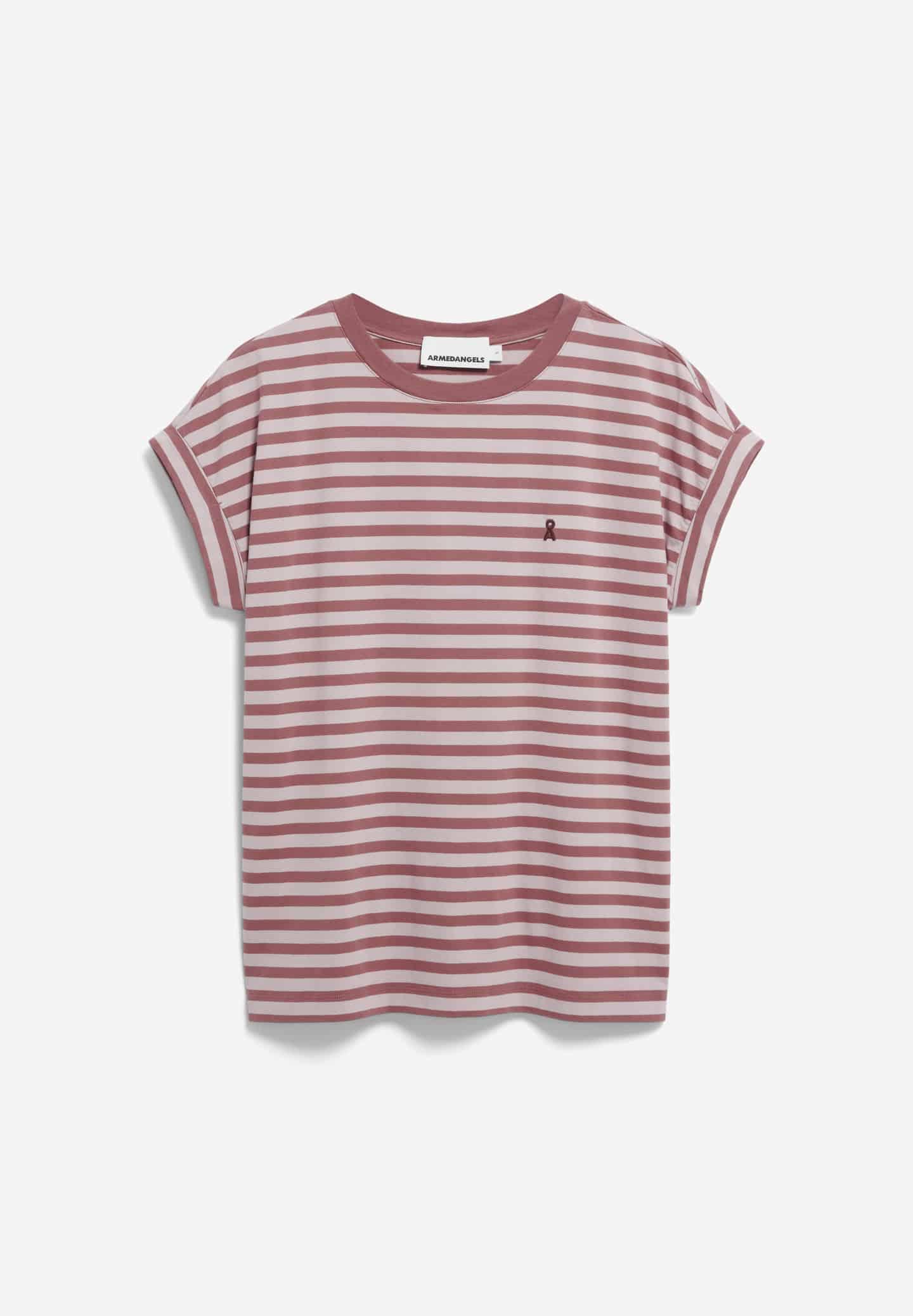 Armedangles - IDAARA Stripes ice grape-dark berry