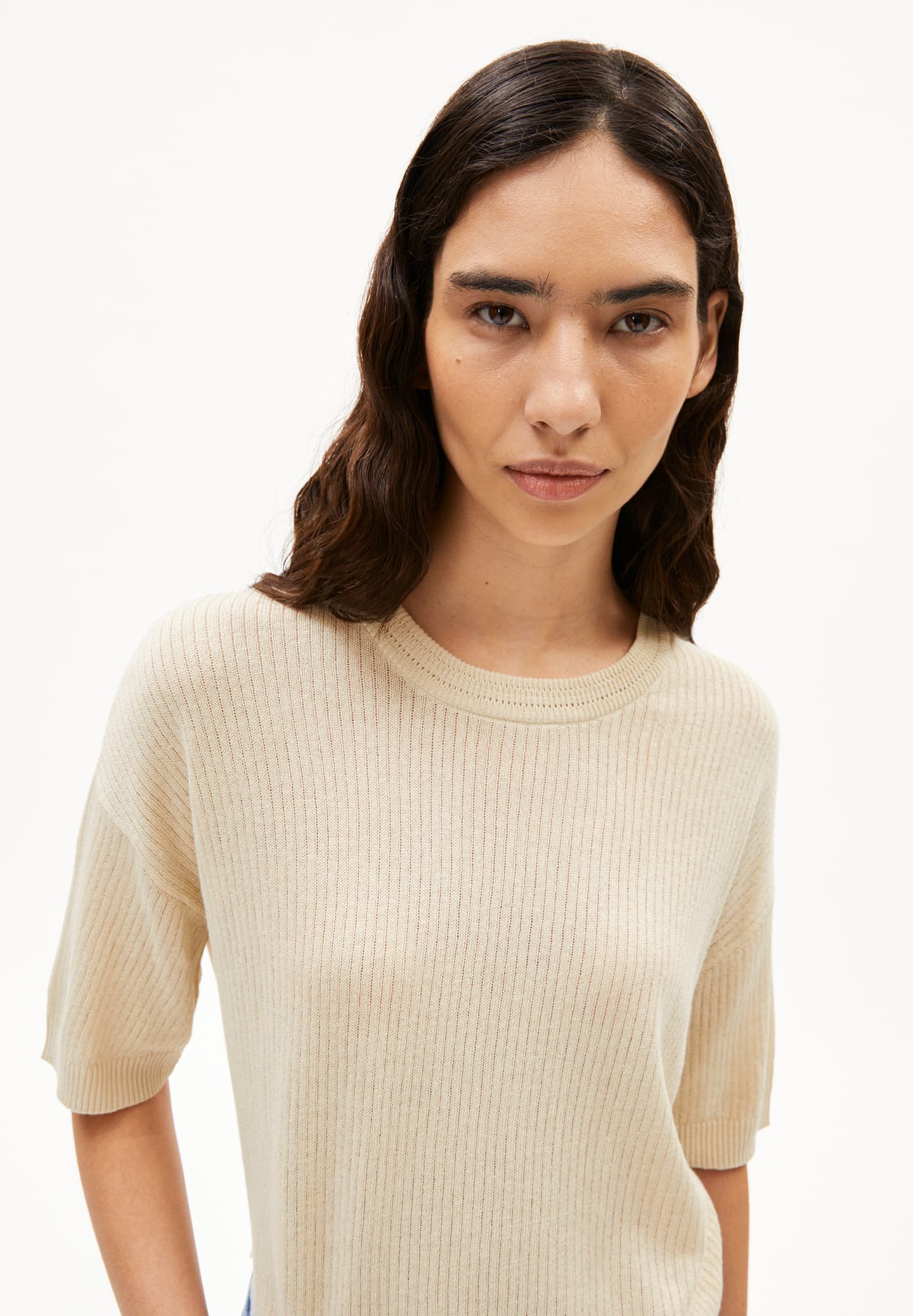 Armedangels - LIZAA LINO Raw White