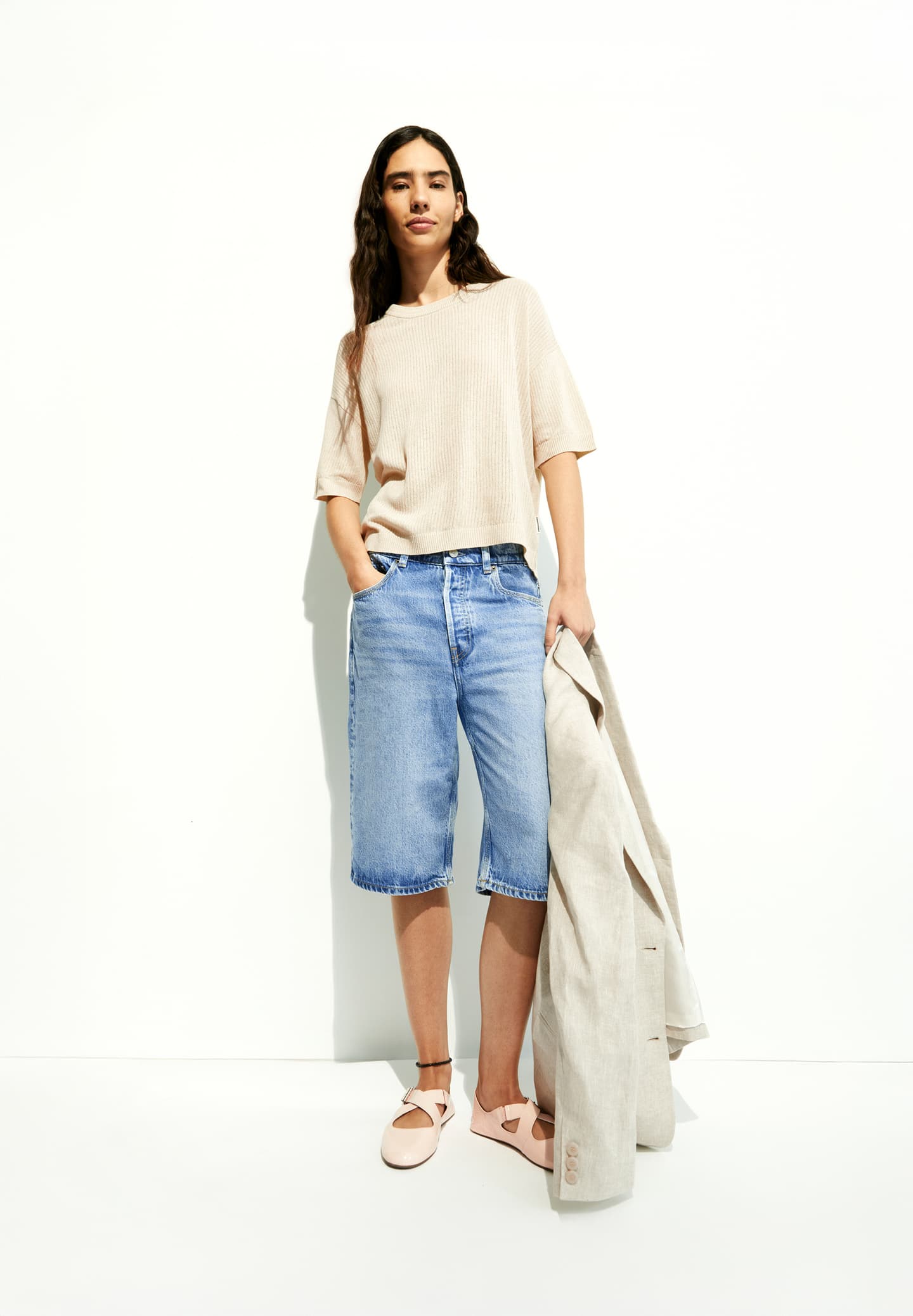 Armedangels - LIZAA LINO Raw White