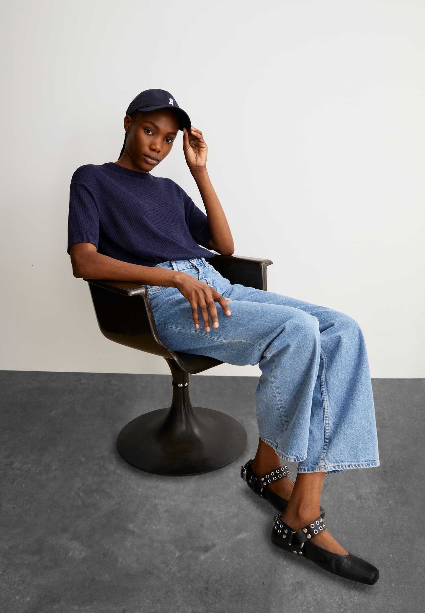 Armedangels - LIZAA LINO Tinted Navy