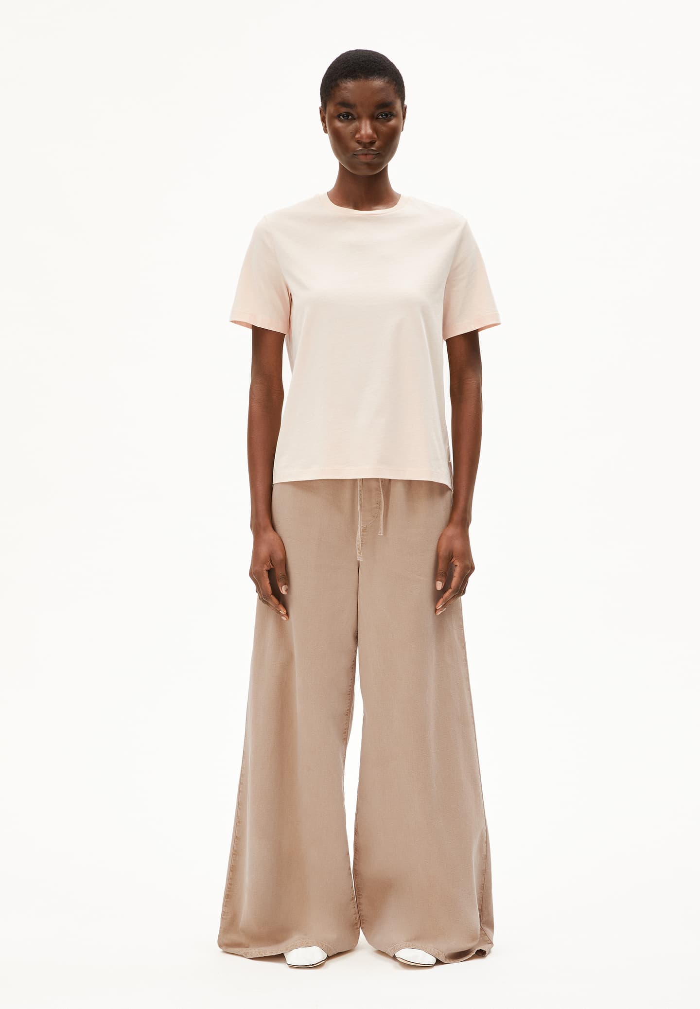 Armedangels - LUALAA T-Shirt Pale Peach