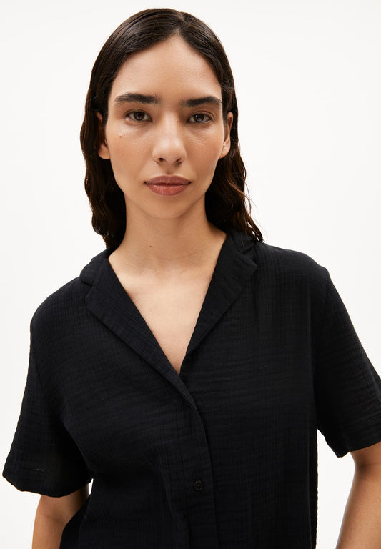 Armedangels - MAAITE Musselin Black