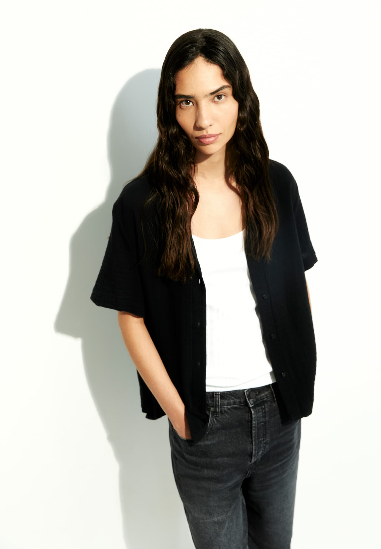 Armedangels - MAAITE Musselin Black