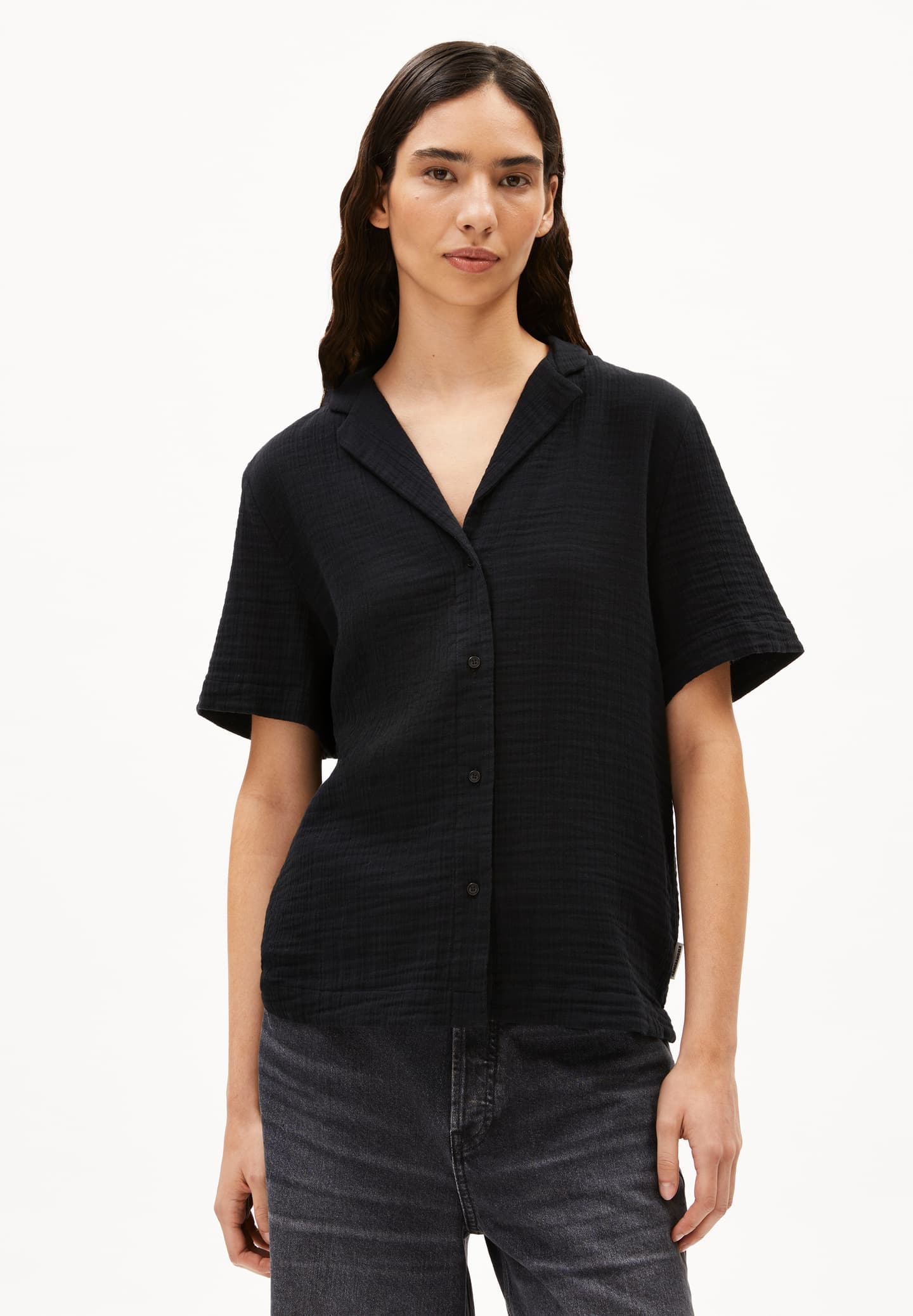 Armedangels - MAAITE Musselin Black