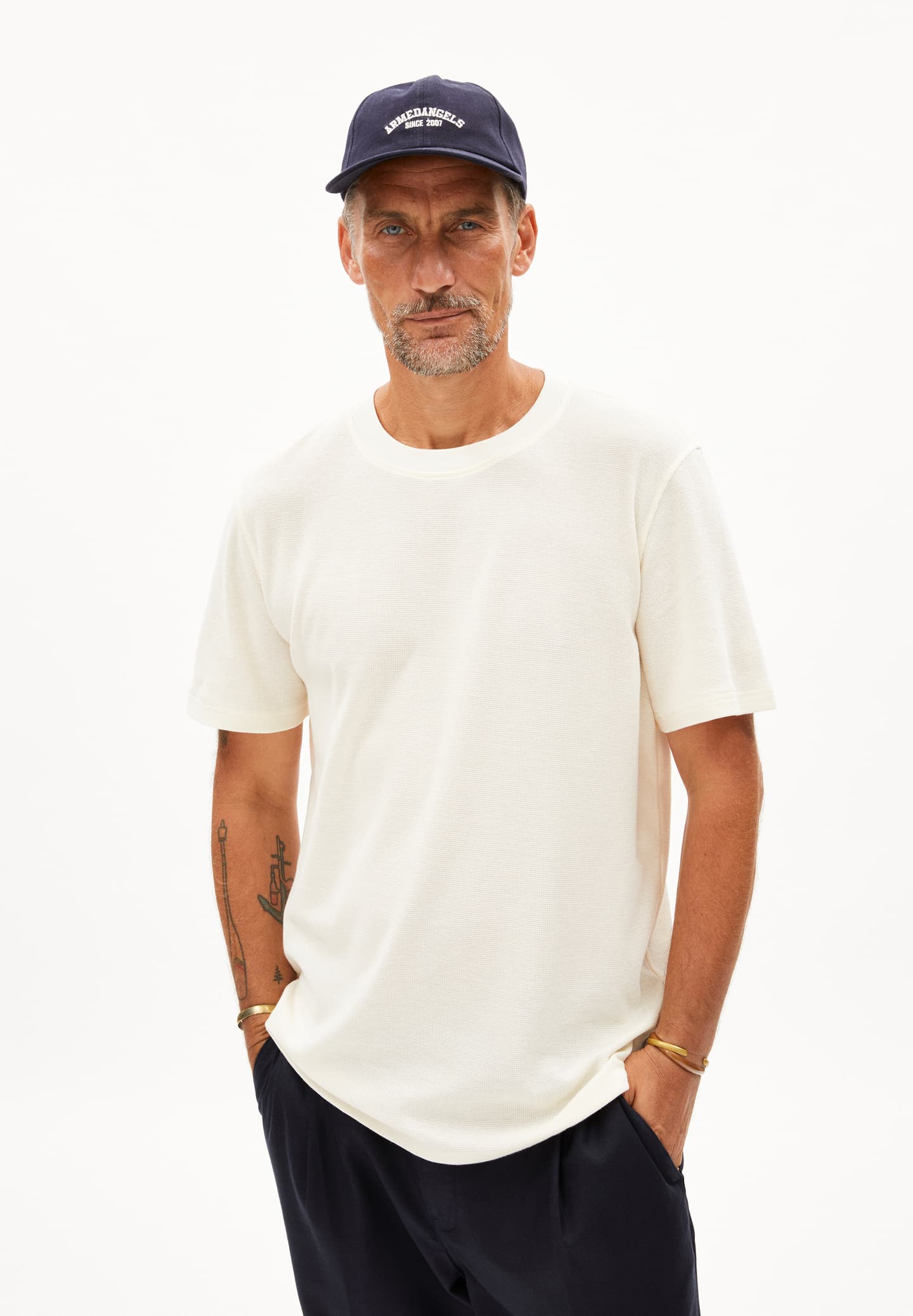 Armedangels - MAARKOS Waffle Shirt