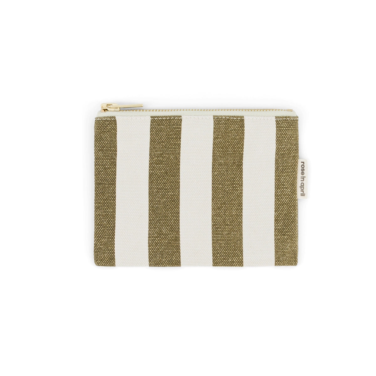 Rose in April - Portemonnaie Olive Stripes