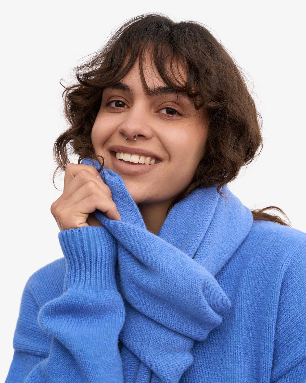 Colorful Standard - Merino Wool Scarf | Pacific Blue