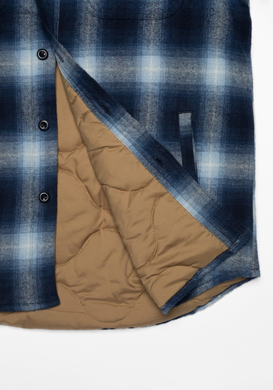 Nudie Jeans - Glenn Padded Overshirt Shadow Check