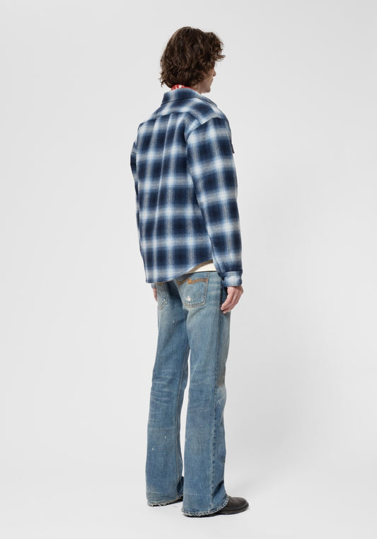 Nudie Jeans - Glenn Padded Overshirt Shadow Check