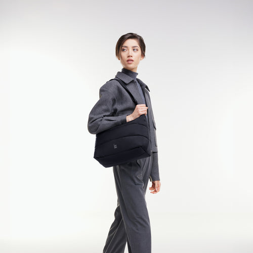 GOT BAG - Puffer Square Bag Large Black
