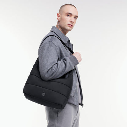 GOT BAG - Puffer Square Bag Large Black