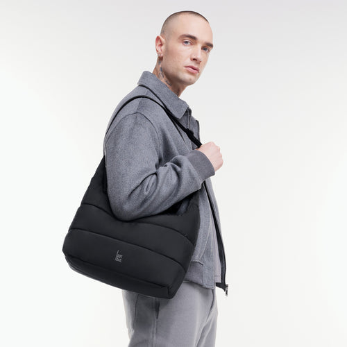 GOT BAG - Puffer Square Bag Large Black