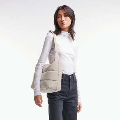 GOT BAG - Puffer Square Bag Large Scallop