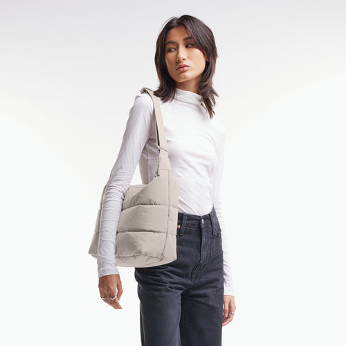 GOT BAG - Puffer Square Bag Large Scallop