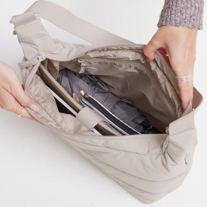 GOT BAG - Puffer Square Bag Large Scallop