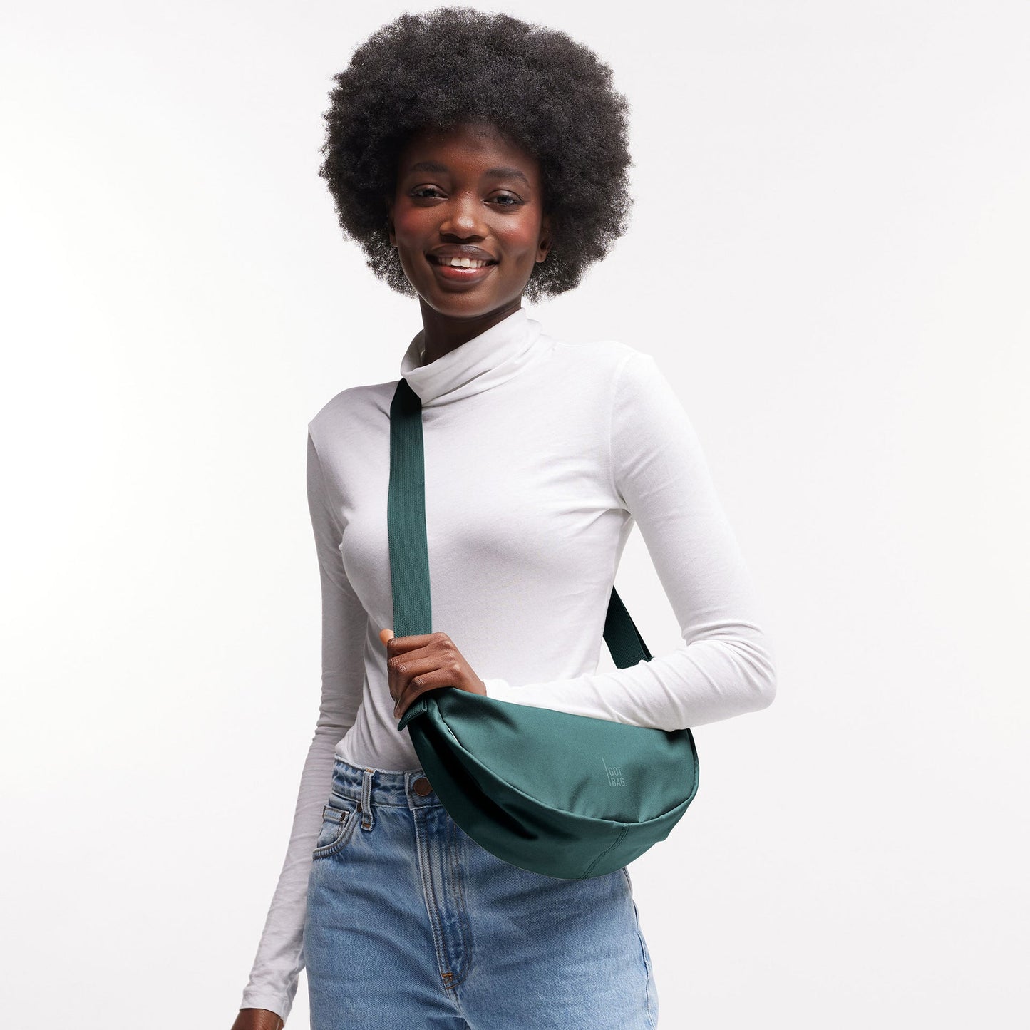 GOT BAG - Moon Bag Small Sea Teal