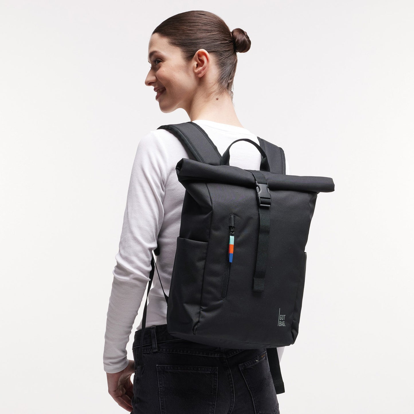 GOT BAG - Rolltop Easy Small Black
