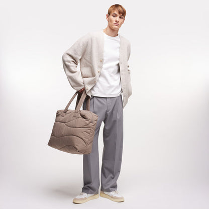 GOT BAG - Wavy Puffer Everyday Bag Oyster