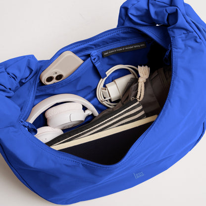 GOT BAG - Moon Bag Ruffle | Cobalt Monochrome