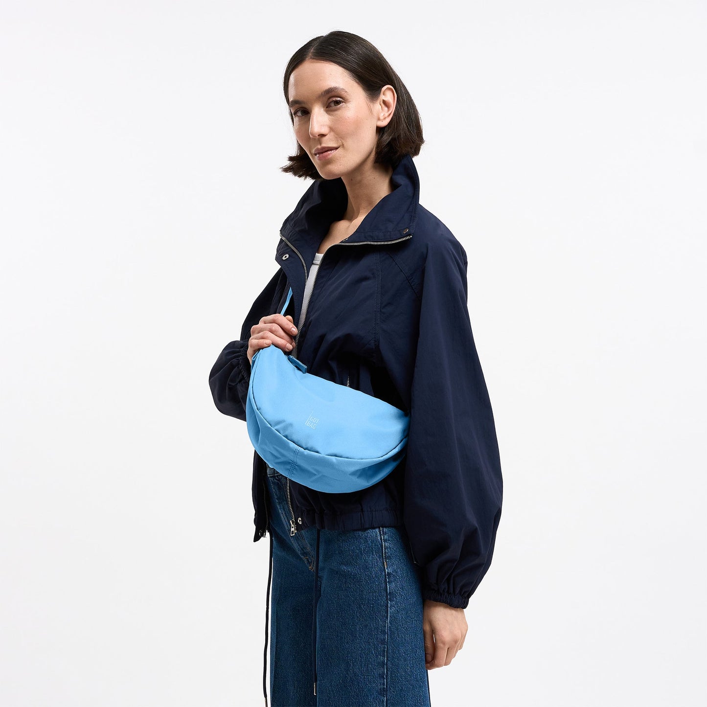 GOT BAG - Moon Bag Small | Aqua Monochrome