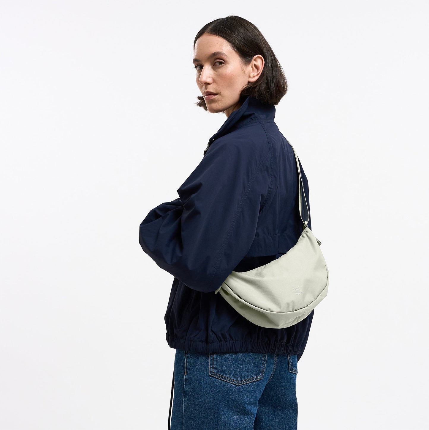 GOT BAG - Moon Bag Small | Beach Foam Monochrome