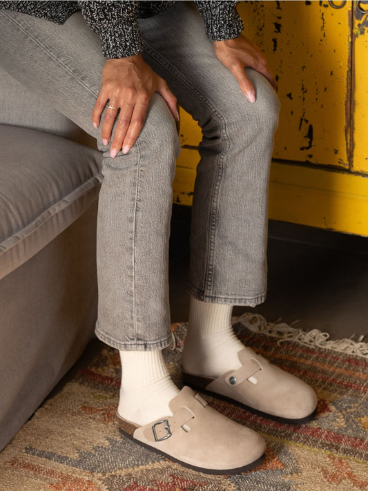 Genuins - Riva Velour Taupe