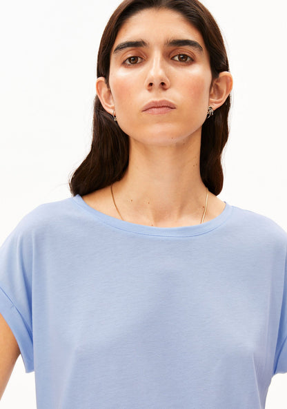 Armedangels - Jilaana T-Shirt | Soft Blue
