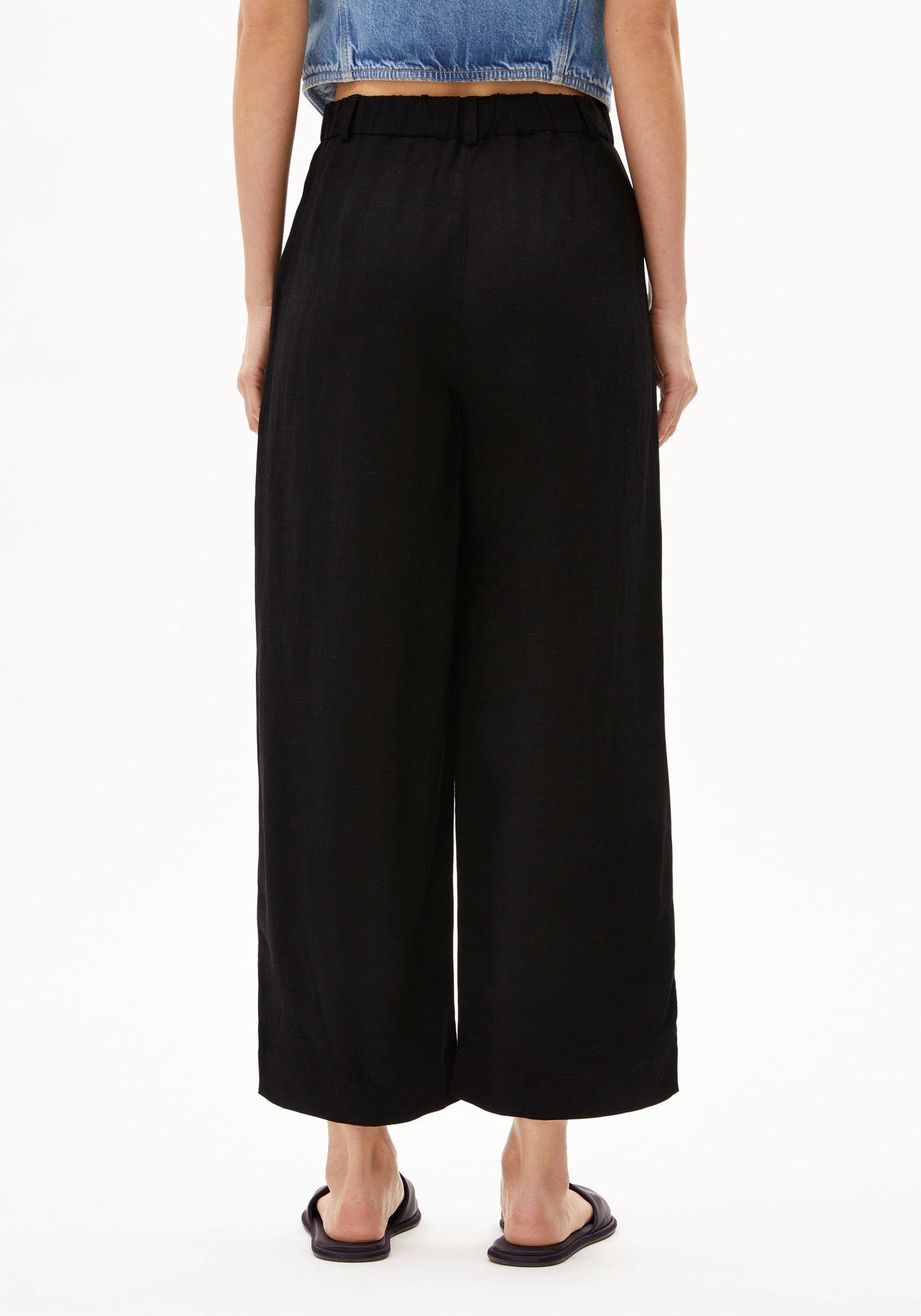 Armedangels - CAARUNUS Lino Pant Black