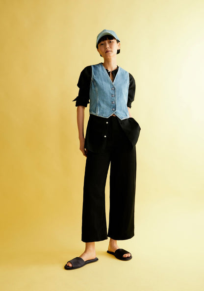 Armedangels - CAARUNUS Lino Pant Black