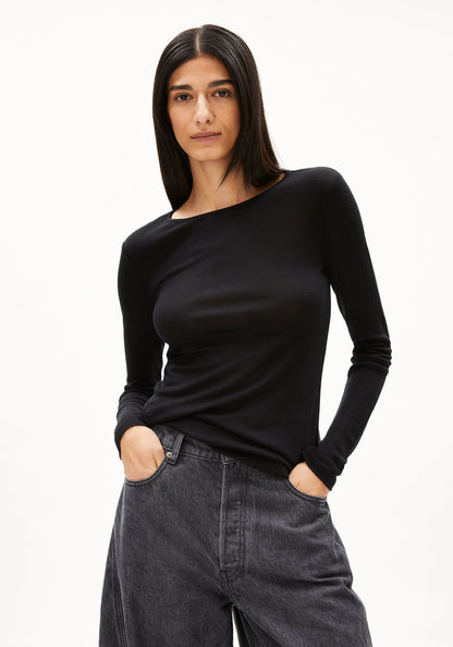 Armedangels - MAIAA Wool Blend Black