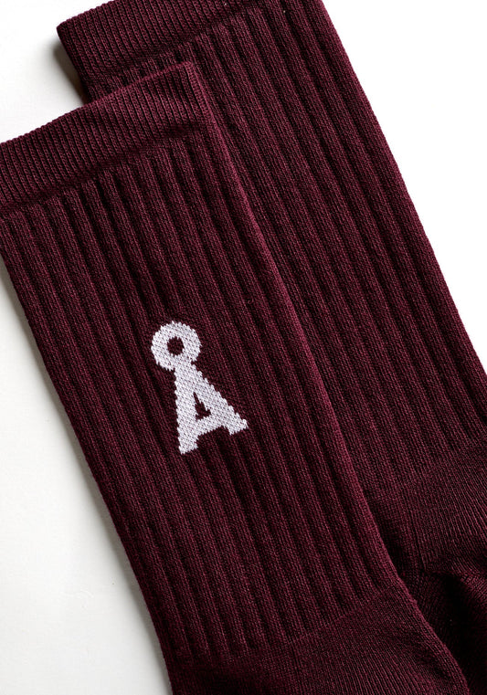 Armedangels - Saamus Bold Socken Dark Cranberry