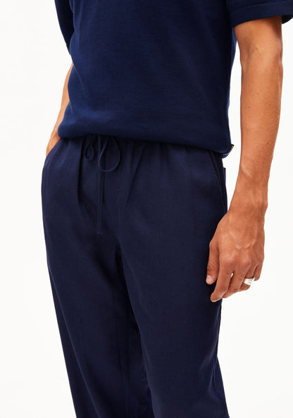 Armedangels - LUKAA Lino | Tinted Navy