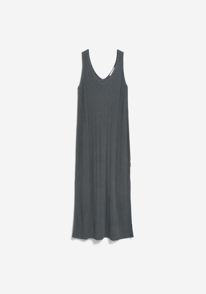Armedangels - CINDAA Lino Kleid | Space Steel