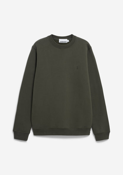 Armedangels - BAARO Fleece Pullover Forest Pine