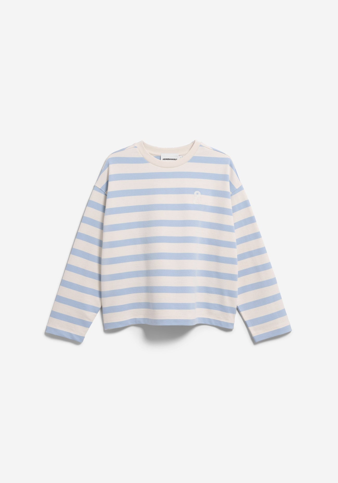 Armedangels - ICONIC Å FRANKAA Bold Sweatshirt | Undyed/Soft Blue