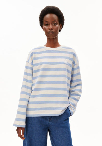 Armedangels - ICONIC Å FRANKAA Bold Sweatshirt | Undyed/Soft Blue
