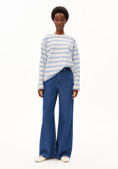 Armedangels - ICONIC Å FRANKAA Bold Sweatshirt | Undyed/Soft Blue