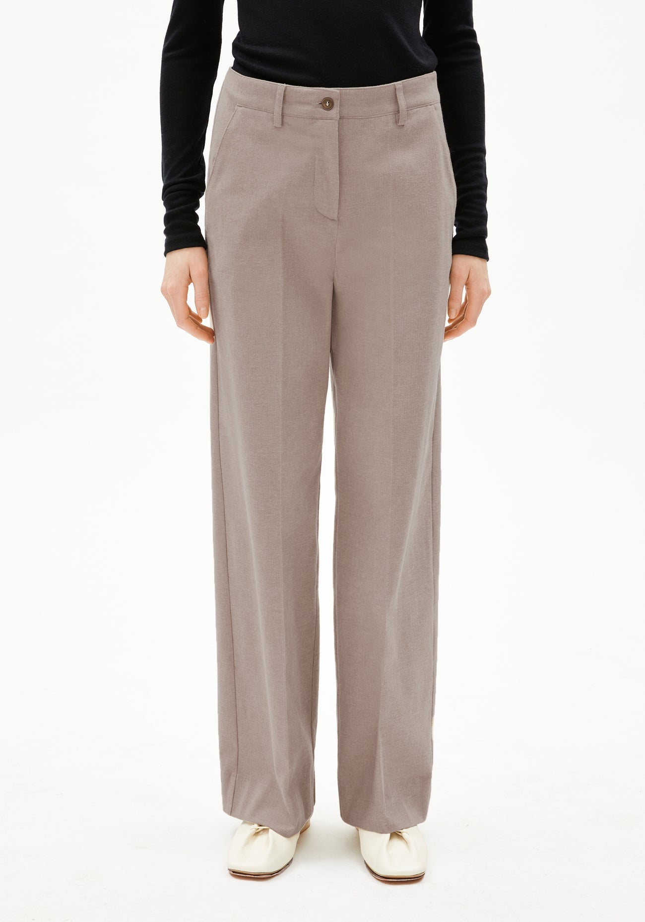 Armedangels - Leandraa Handaas Pure-Walnut Cream