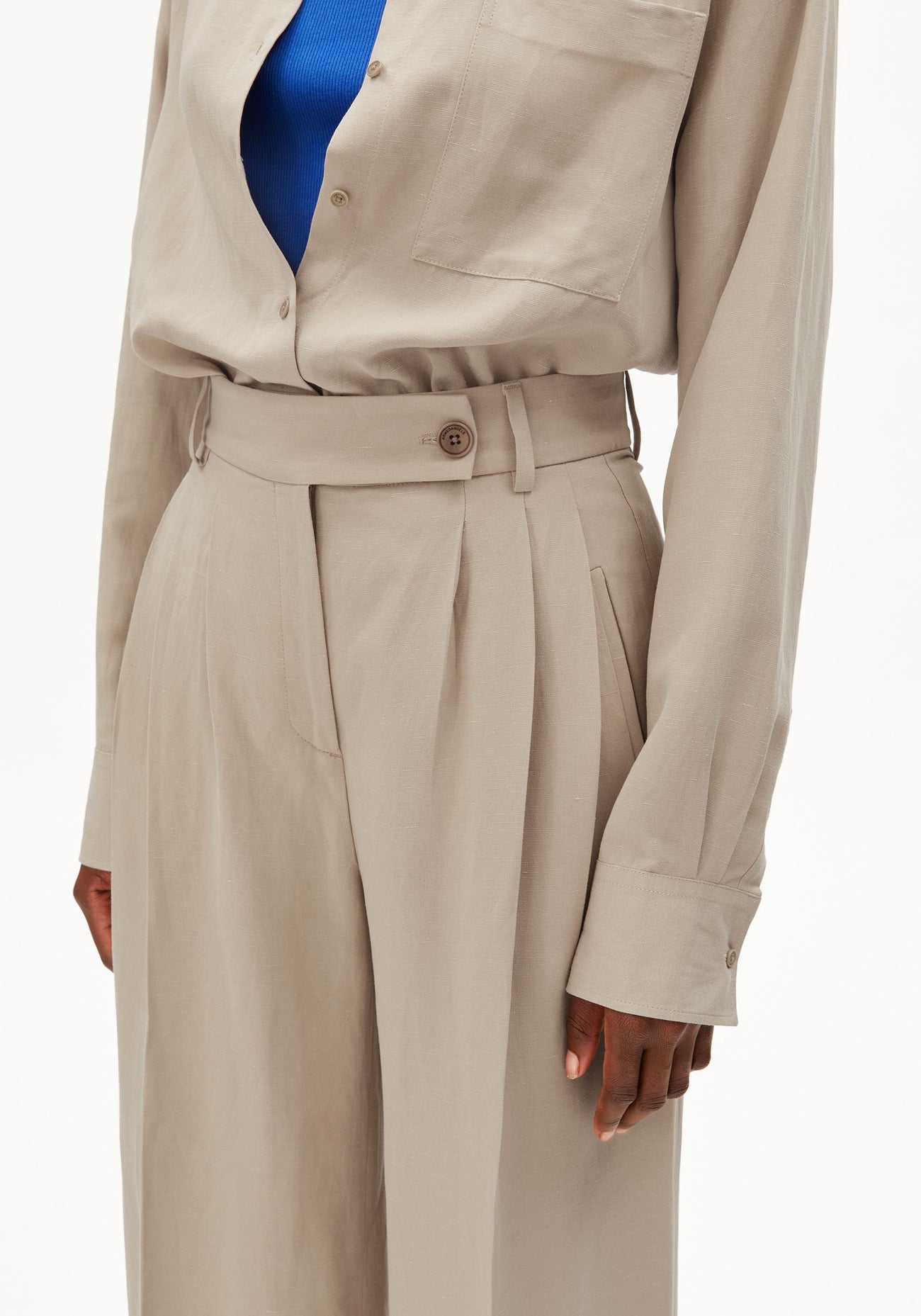 Armedangels - KAAYUA Leinenhose Sandstone