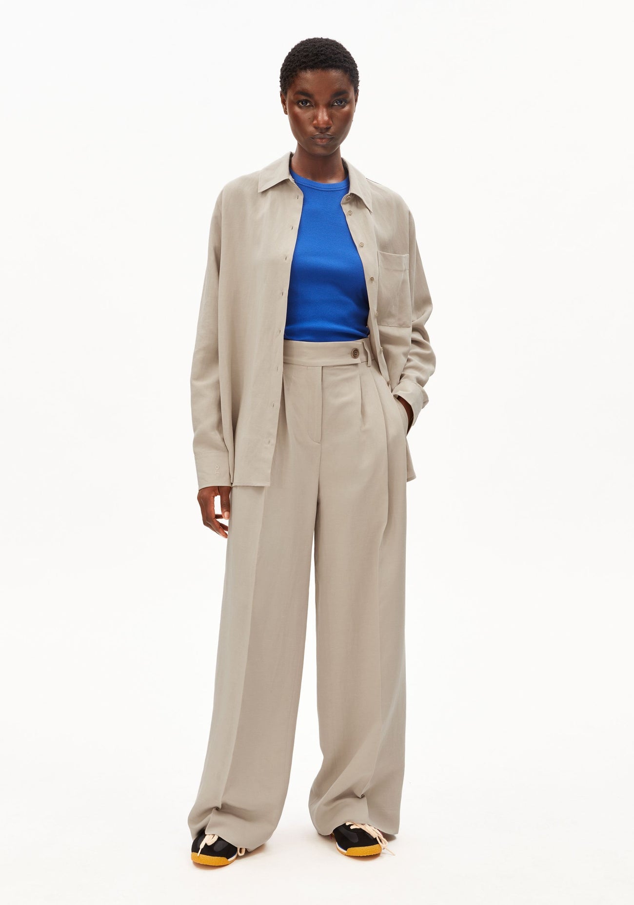 Armedangels - KAAYUA Leinenhose Sandstone