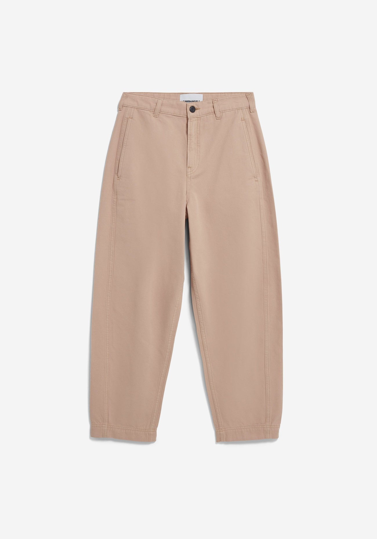 Armedangels - Workwear Canvas Barrel Pant True Camel
