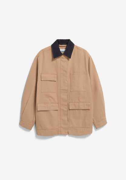 Armedangels - Workwear Canvas Jacket | True Camel