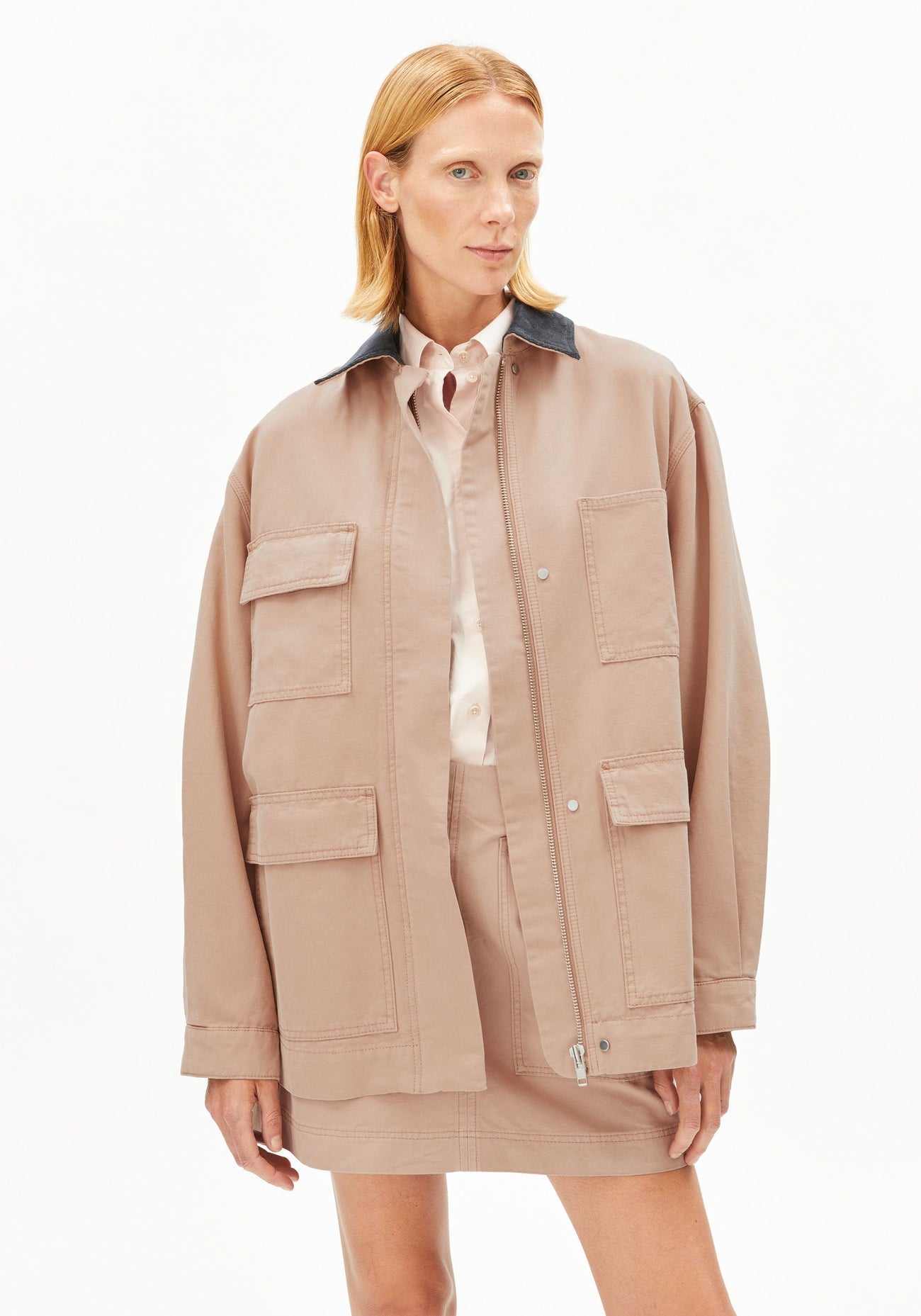 Armedangels - Workwear Canvas Jacket | True Camel