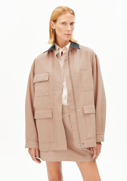 Armedangels - Workwear Canvas Jacket | True Camel