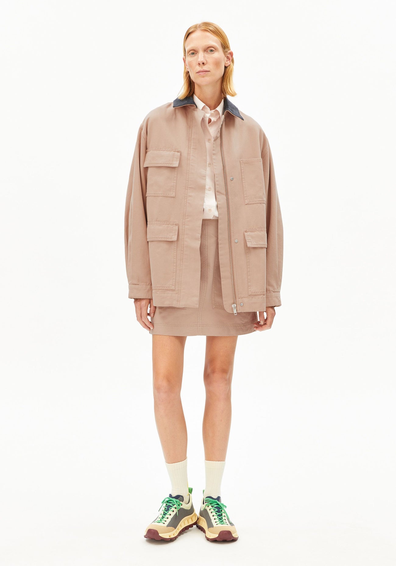 Armedangels - Workwear Canvas Jacket | True Camel